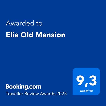 Elia Old Mansion Villa Malona Village ภายนอก รูปภาพ